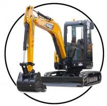 Sany mini pelle sy35 rond